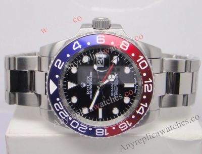 ROLEX GMT-MASTER II RED BLUE Ceramic Bezel Watch ROLEX GMT-MASTER II RED BLUE Ceramic Bezel Watch